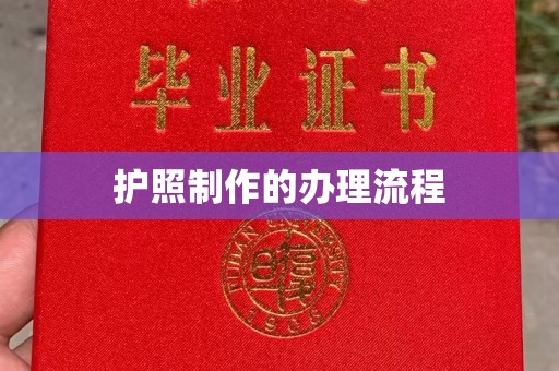 台山护照制作的办理流程