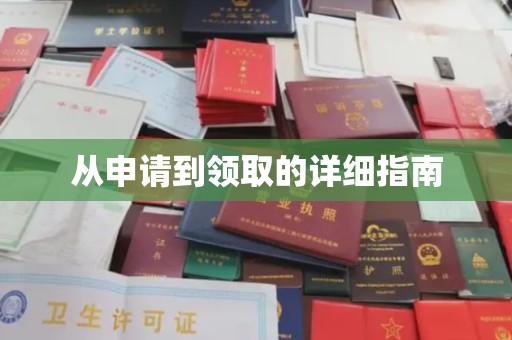 台山从申请到领取的详细指南