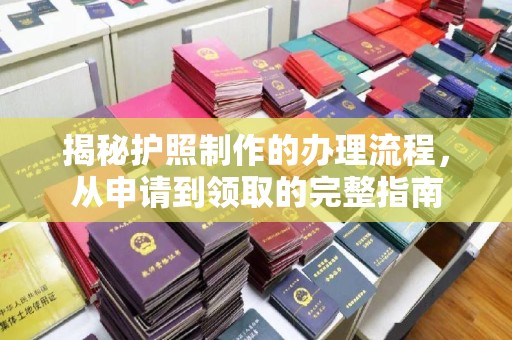 台山揭秘护照制作的办理流程，从申请到领取的完整指南