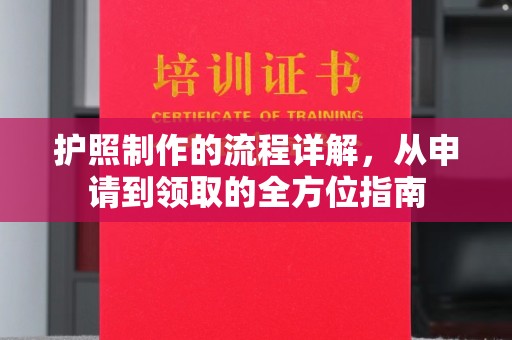台山护照制作的流程详解，从申请到领取的全方位指南